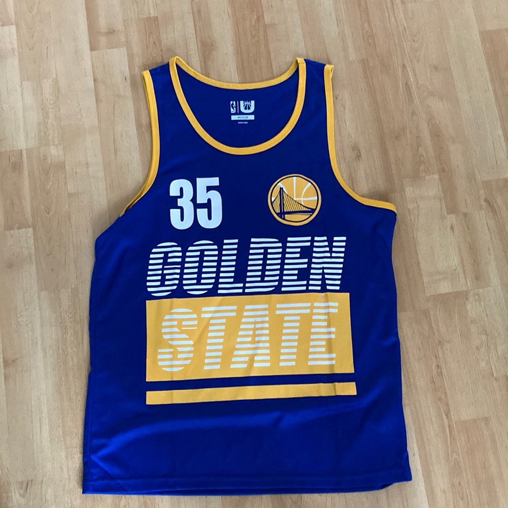 warriors durant basketball jersey size medium